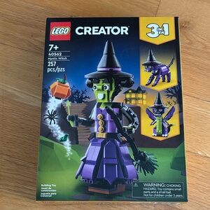 LEGO 40562 Mystic Witch 257 pcs New in Box! 🖤🕷️🧹